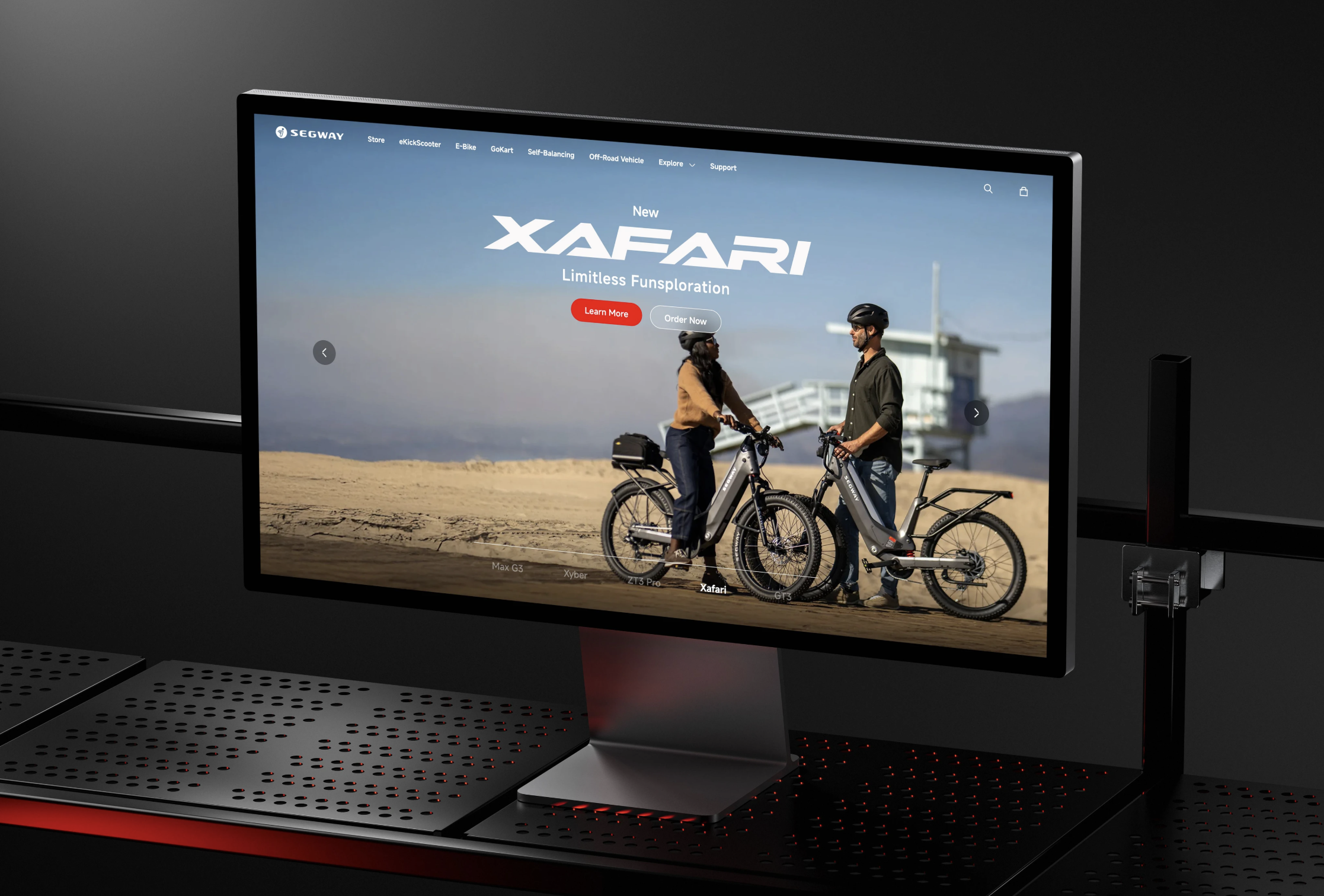 Segway Ninebot Website Redesign